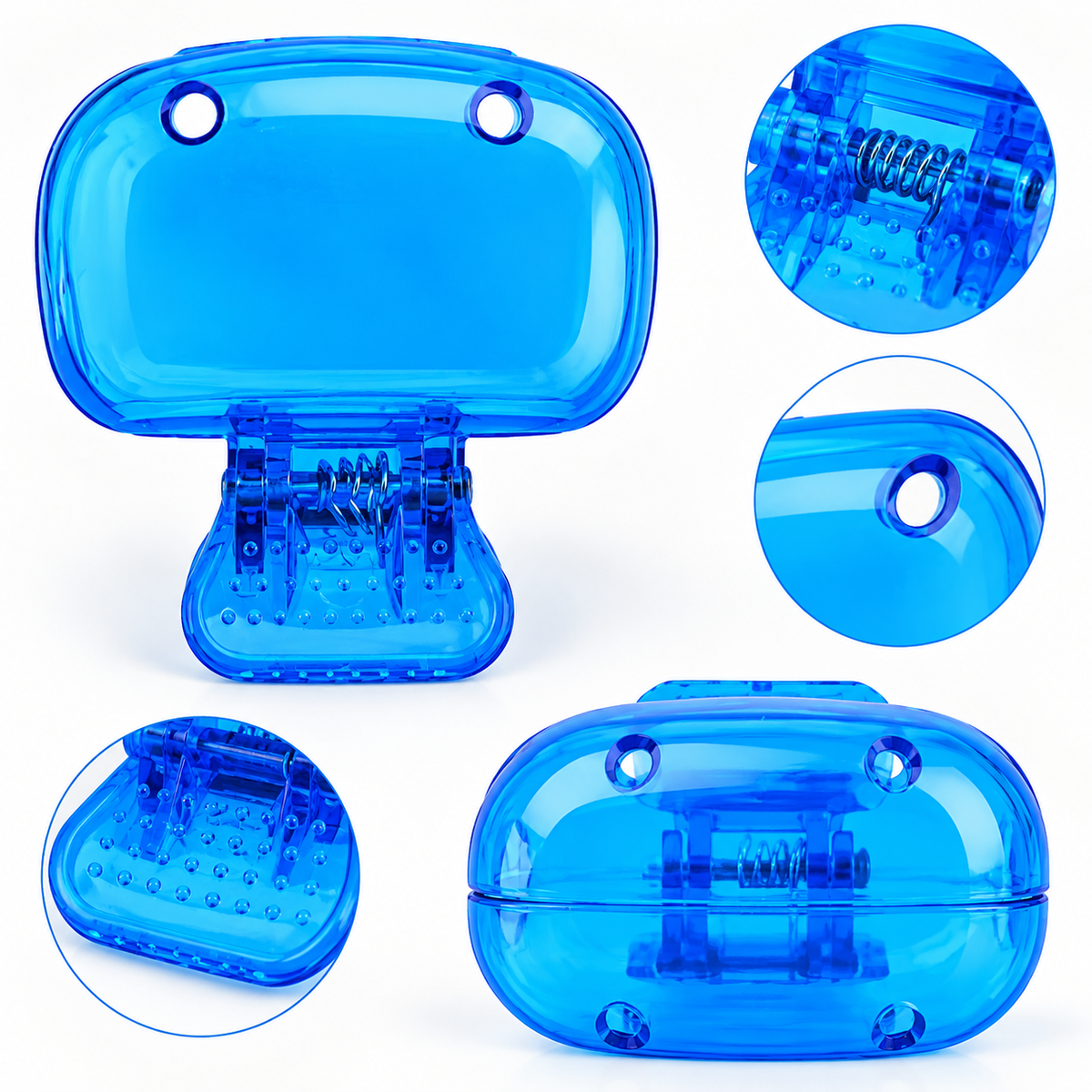 Plastic Toothbrush Head Cover Cap (1 Pc)