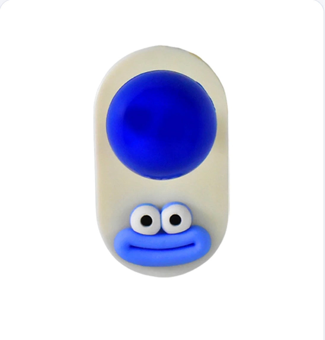 Cartoon Ball Shape Self-Adhesive Wall Hook – Colorful Hook (1 Pc)