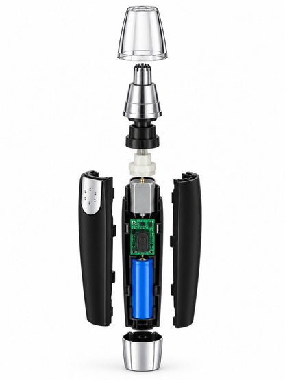 3-in-1 Nose, Ear & Eyebrow Trimmer – Precision Personal Groomer
