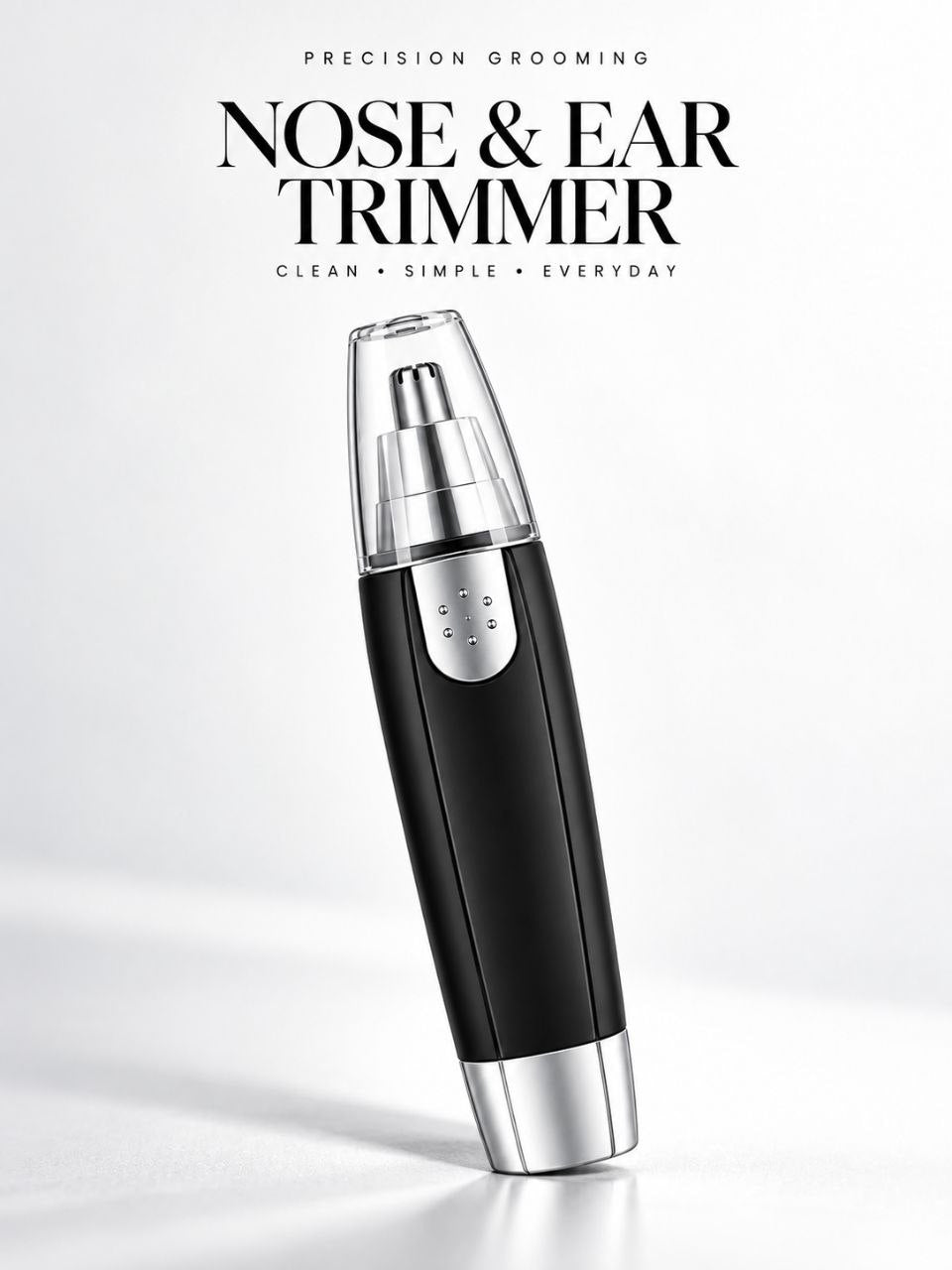3-in-1 Nose, Ear & Eyebrow Trimmer – Precision Personal Groomer
