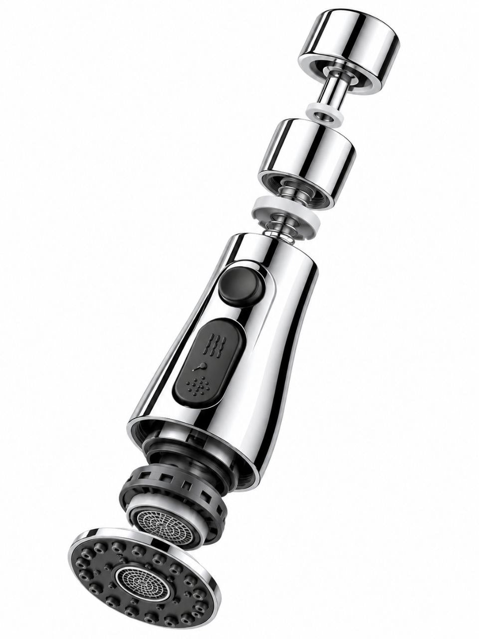 3-in-1 360° Rotating Kitchen Faucet Sprayer – Multi-Function Tap Attachment