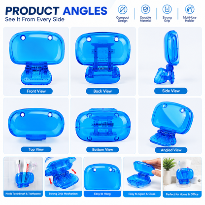 Plastic Toothbrush Head Cover Cap (1 Pc)