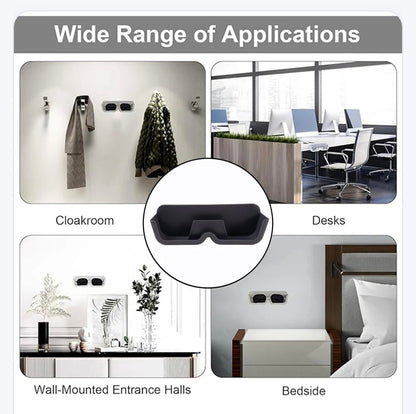 Adhesive Wall Mounted Glasses Holder – No-Drill Eyewear Organizer