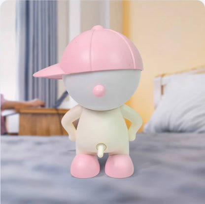 Cute Cartoon LED Table Lamp – Soft Warm Light Night Lamp for Bedroom & Home Decor