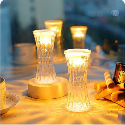 Crystal Lamp Universal Night Light Soft Lighting (1 Pc)