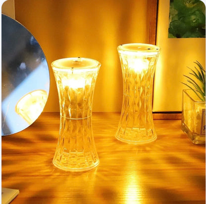 Crystal Lamp Universal Night Light Soft Lighting (1 Pc)