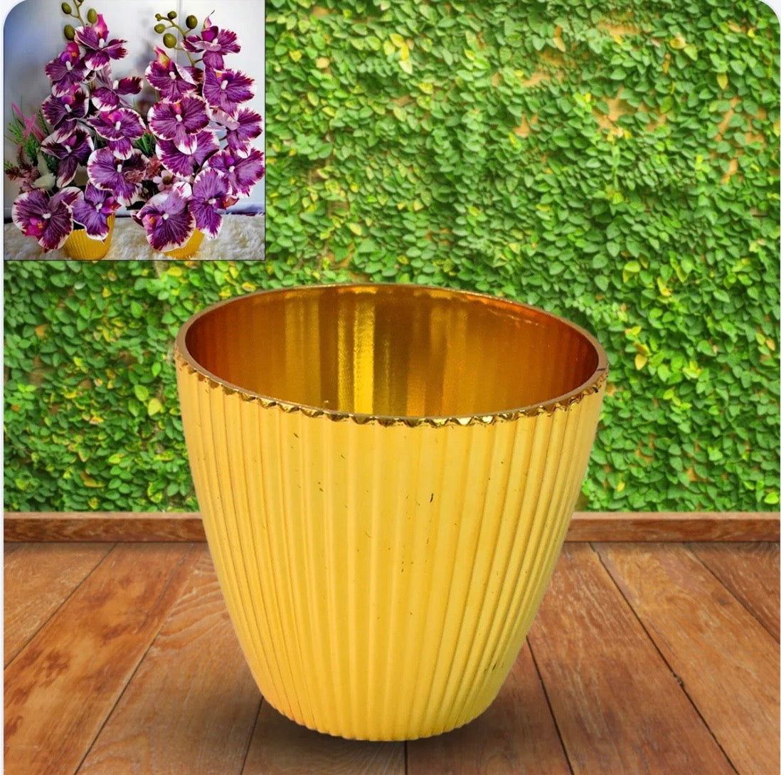 Plastic Flower Pot Valencia – Decorative Home & Outdoor Planter (1 Pc)