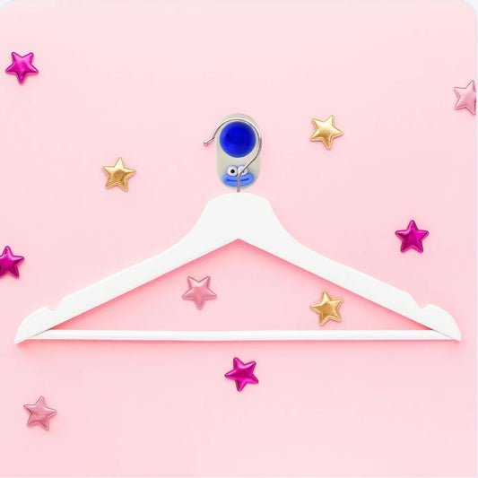 Cartoon Ball Shape Self-Adhesive Wall Hook – Colorful Hook (1 Pc)