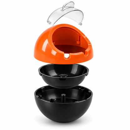 Smokeless Ashtray with Lid – Covered Cigarette Ash Holder