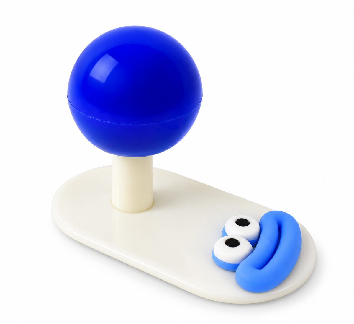 Cartoon Ball Shape Self-Adhesive Wall Hook – Colorful Hook (1 Pc)