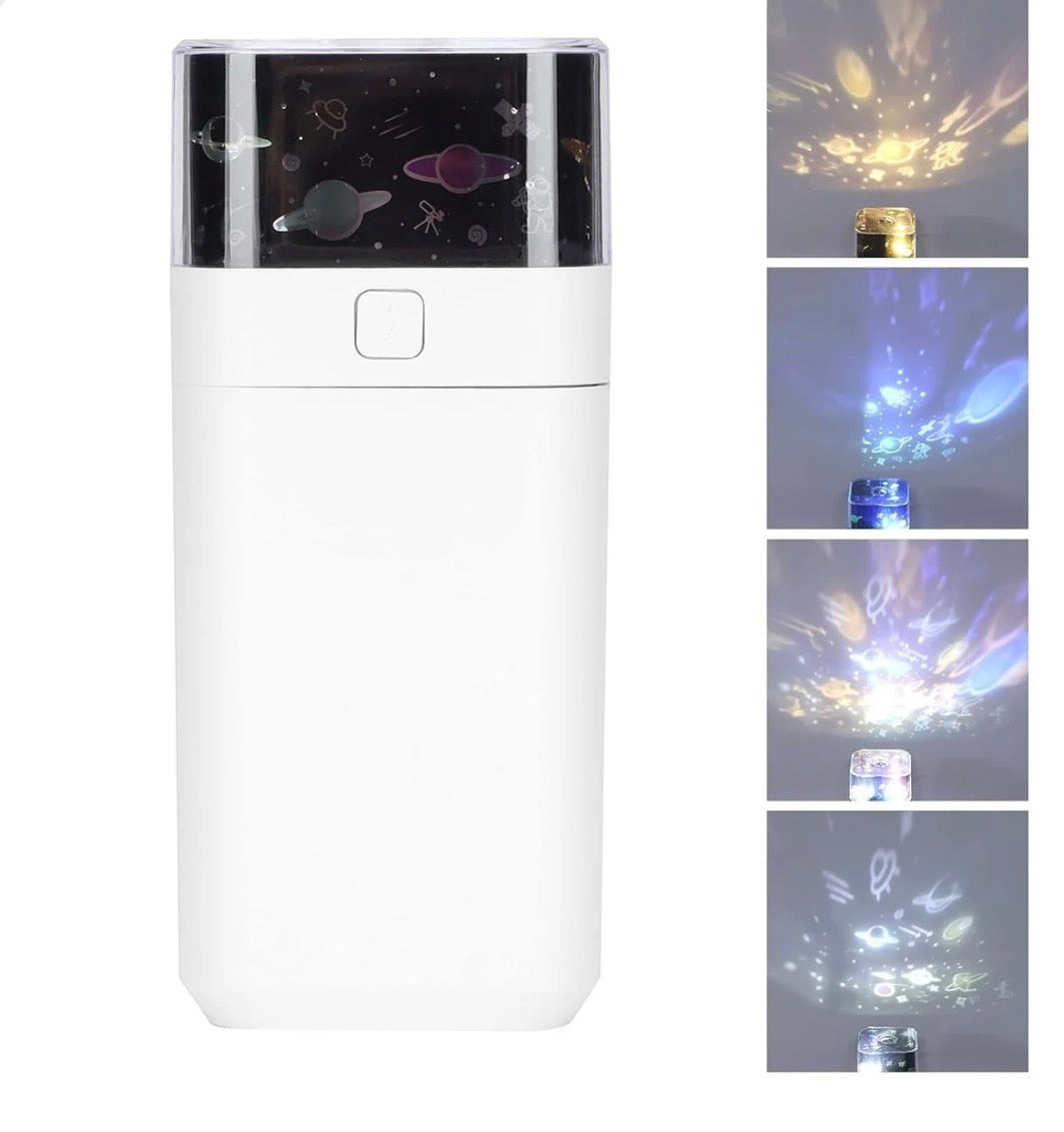 Star Light Projector Humidifier – USB Powered 2-in-1 Night Light