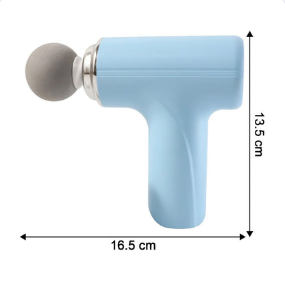 Electric Massage Gun – 4 Interchangeable Heads | Full Body Muscle Massager