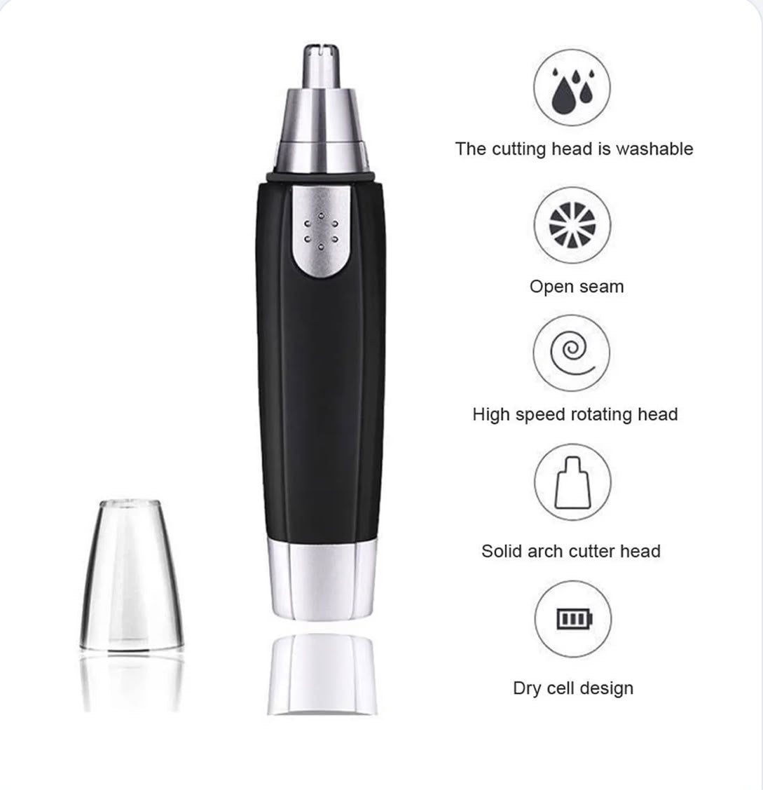 3-in-1 Nose, Ear & Eyebrow Trimmer – Precision Personal Groomer